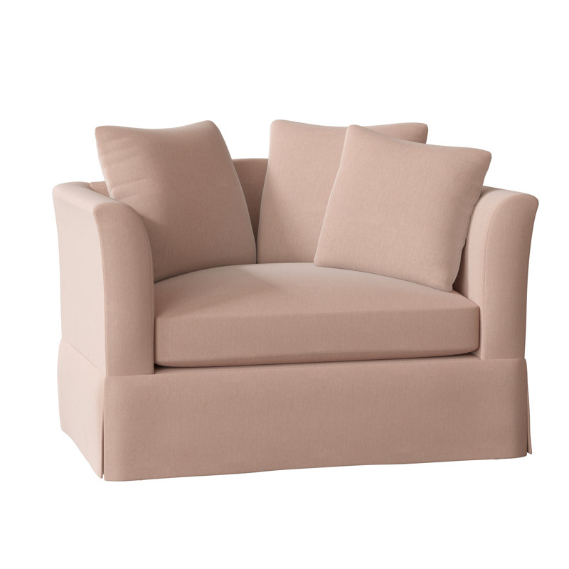 Fauteuil Charlene, Rose Peyton, Pavé Crafty