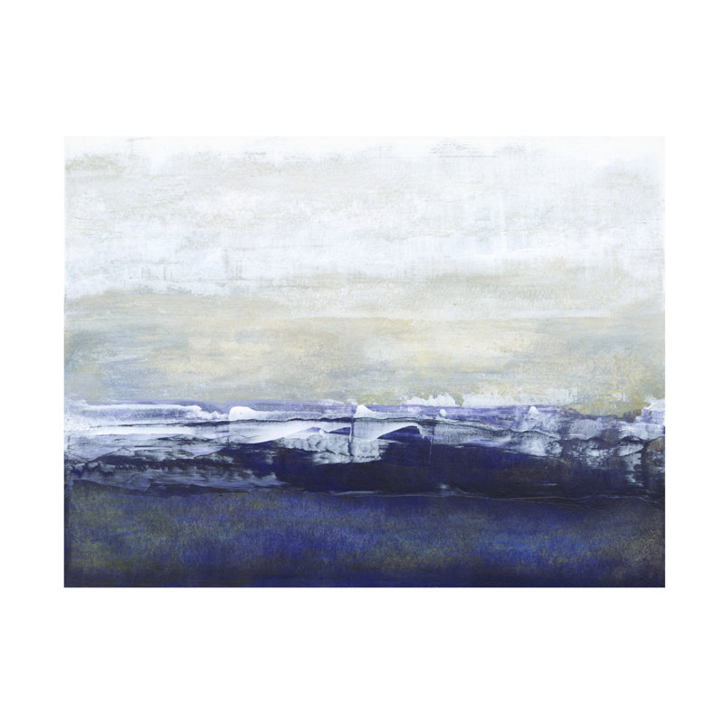 " Blue Glimpse ", 35" H x 47" W