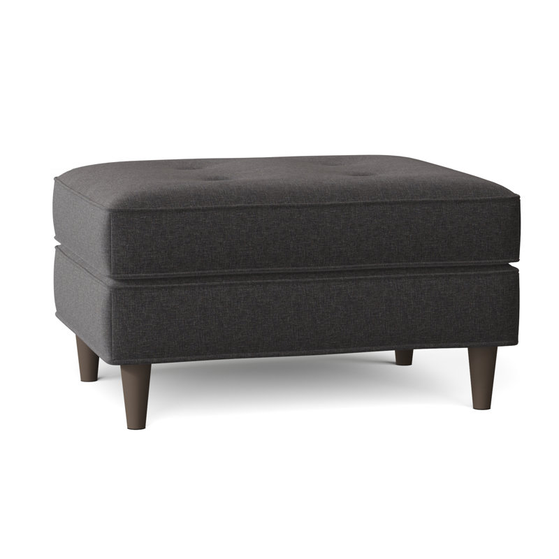Repose-pieds standard capitonné 32 "Aabas, Thrillist Denim Sustain®