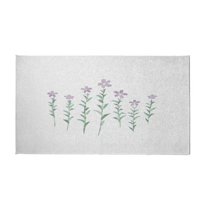 Alvordton Chenille Floral Indoor Rug