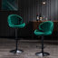 Tabourets de bar - tabourets de bar réglables avec dossier et repose-pieds, chaises de bar à hauteur de comptoir pour cuisine, pub-971897389