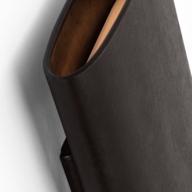 Lotura 2 - Light LED Flush Mounted Sconce, Museum Black