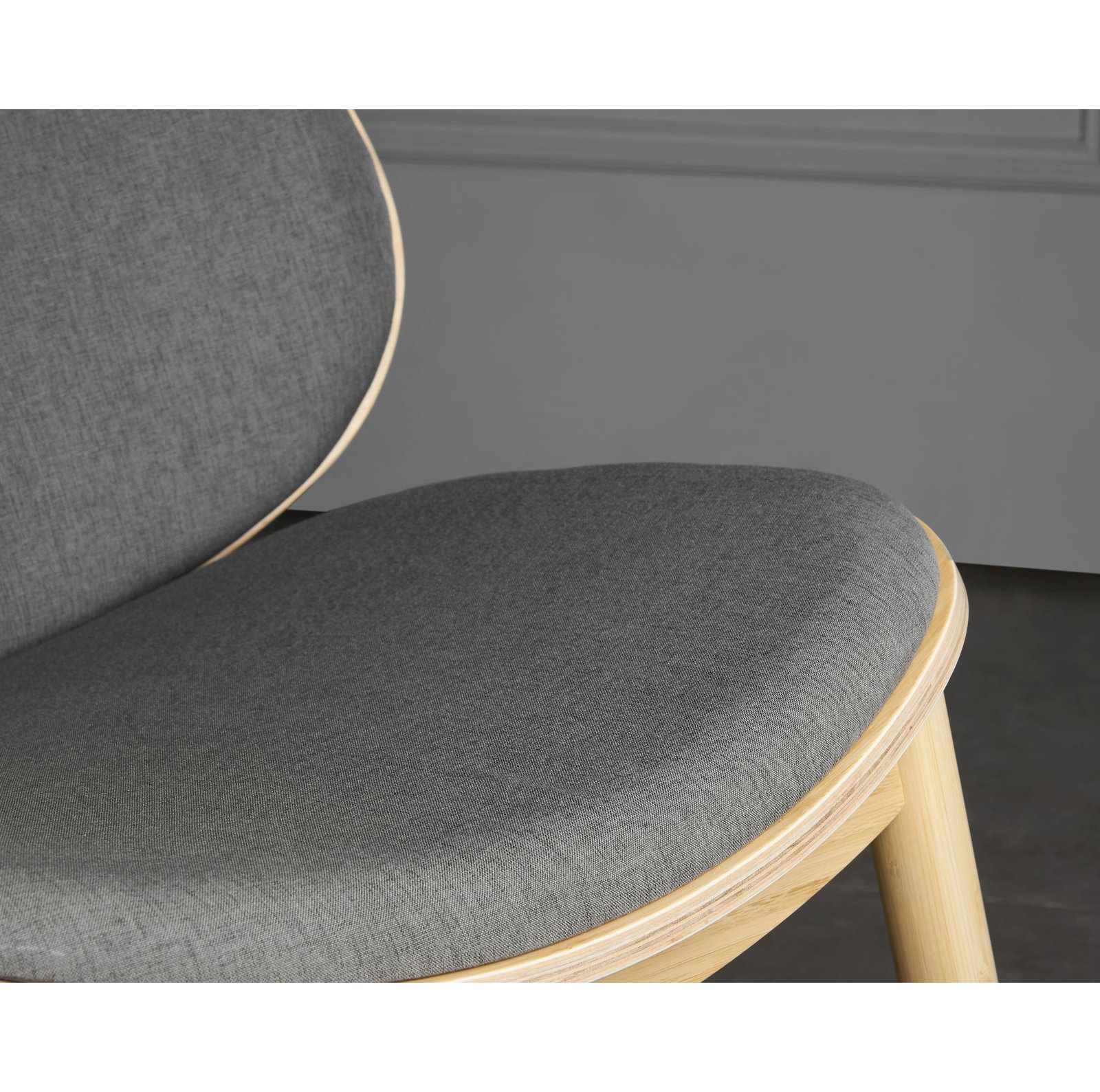 Wilfred Lounge Chair, Gray