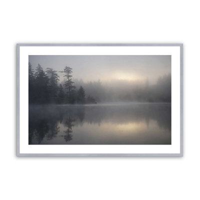 «Lake of Daydreames» encadré sur papier par Richard Wong