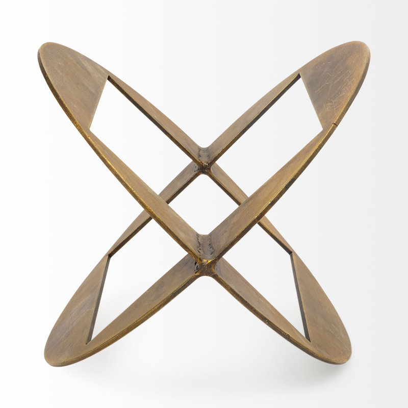 68664 -Cusco Ii (Large), 5.5" H x 5" W x 5" D, Gold