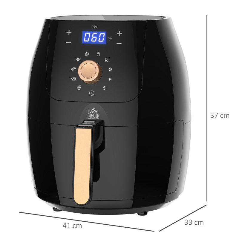 HOMCOM 5.5L Air Fryer Oven