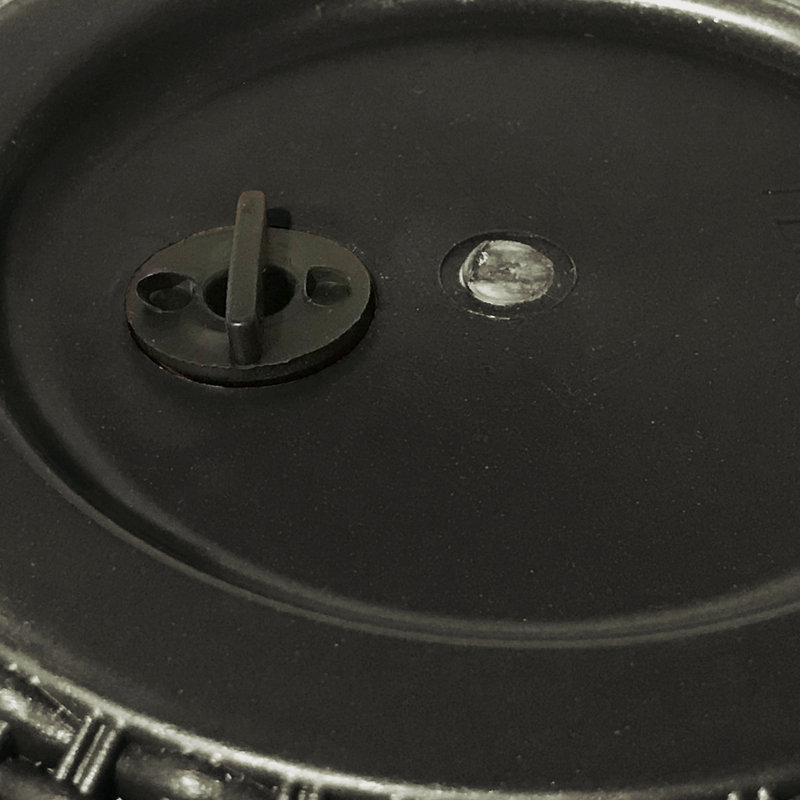 Jardinière suspendue à autoarrosage en osier de plastique Byrum, Noir