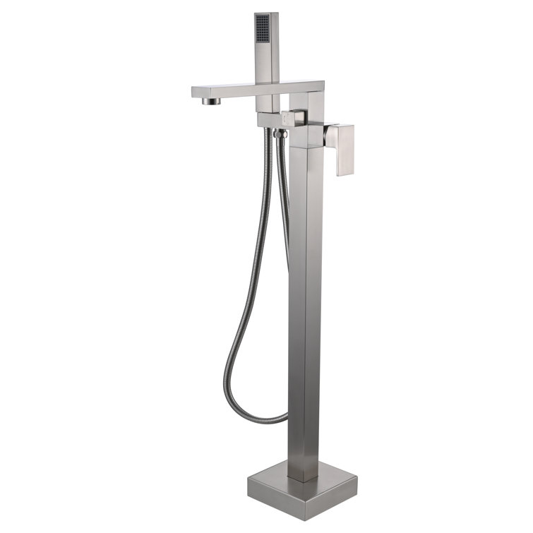 Freestanding Tub Filler with Diverter