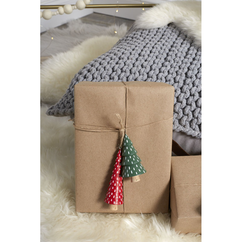 Festive Tree Holiday Shaped Ornament