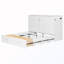 Grand lit escamotable à structure poulie avec tiroir, douilles et ports USB-1789572328