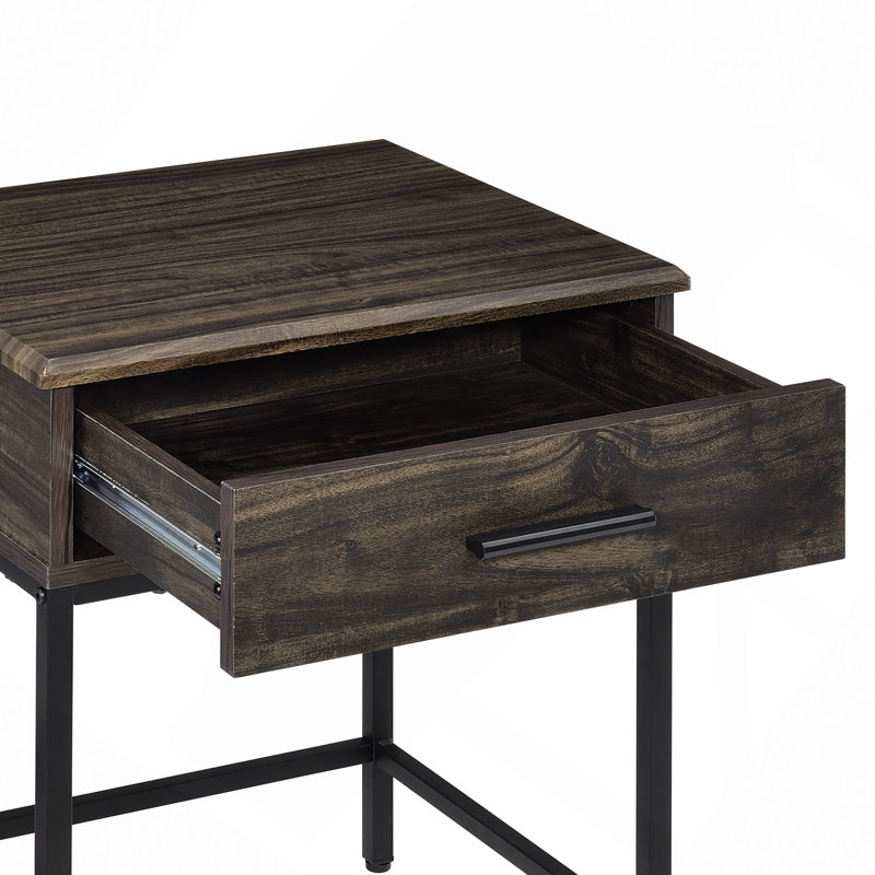 Table de bout brune 19 po