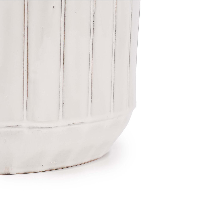 4 pots de fleurs en céramique, pot de fleurs moderne pour patio, jardin ou rebords de fenêtre