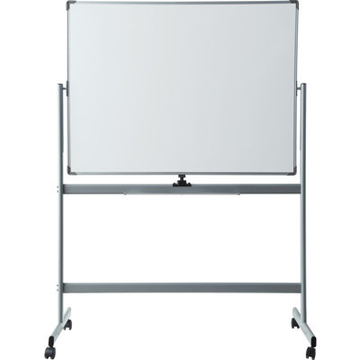 Freestanding Steel Reversible Magnetic Whiteboard