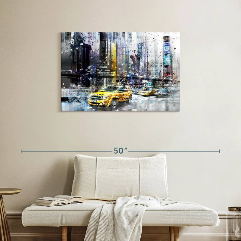 Ravi NYC Collage, 24" H x 36" W