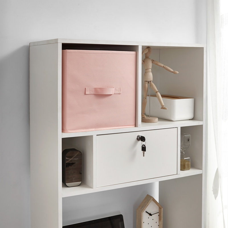 Fold Up Cube - TUSK® College Storage - Rose Quartz