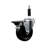 Phenolic Swivel Expanding Stem Caster with Brake SCC PLB 4" x 7/8"