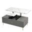 Table basse à plateau relevable moderne avec tiroirs Modern