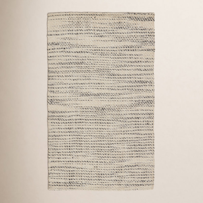 Owen Jute / Sisal Striped Area Rug, Rectangle 6' x 9'