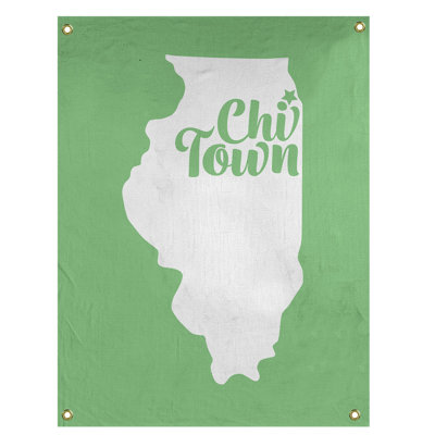 Tapisserie murale chi town illinois