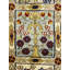 Tapis oriental crème crème 4 x 6 Agra Jaipur