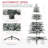 7.5Ft Snow Flocked Artificial Christmas Tree