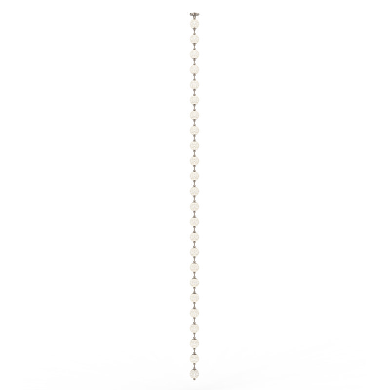 Marni 12 - Light Pendant, Polished Nickel, 24 Lights