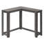 Table d'appoint étroite grise - Console contemporaine pour entrée, chambre, salon moderne, rangement
