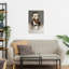 Portrait impressionniste contemporain abstrait d'Ernest Cabaner - Reproduction d'art mural-1044545724
