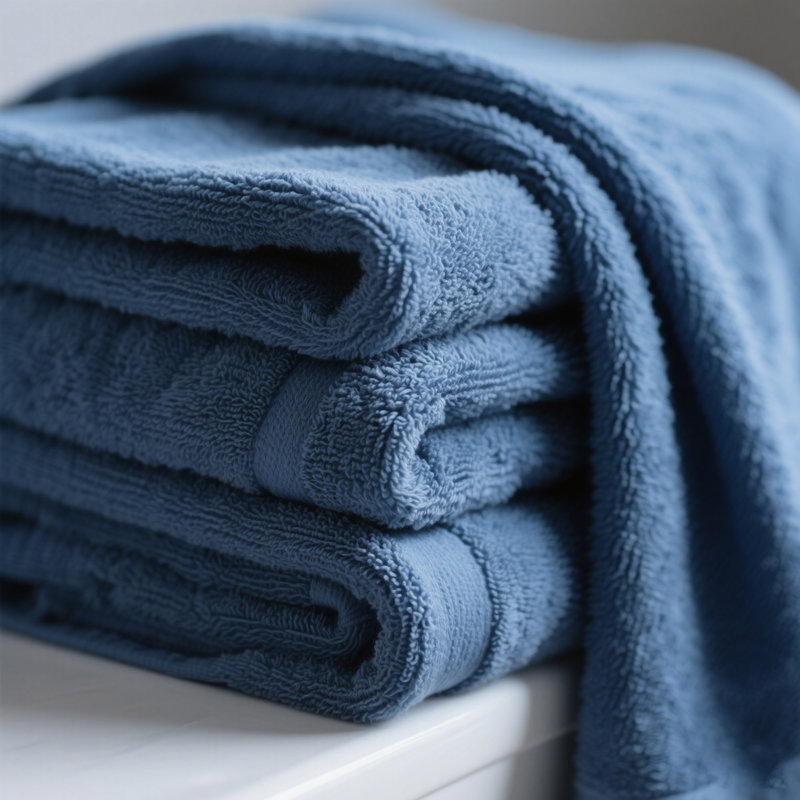 Serviettes de bain de qualité, douces et très absorbantes avec un meilleur confort pour les voyages à domicile, Bleu