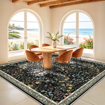 Tapis floral Eden Mughal