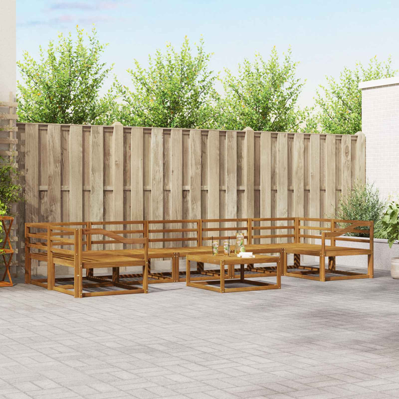  Outdoor Sofa Set Sectional Seating Garden Furniture Patio Poolside
