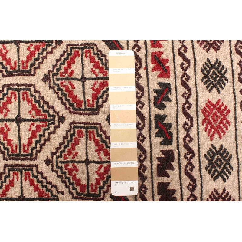 Tapisserie crème Bradbury kilim 4 pi 5 po x 6 pi 0 po