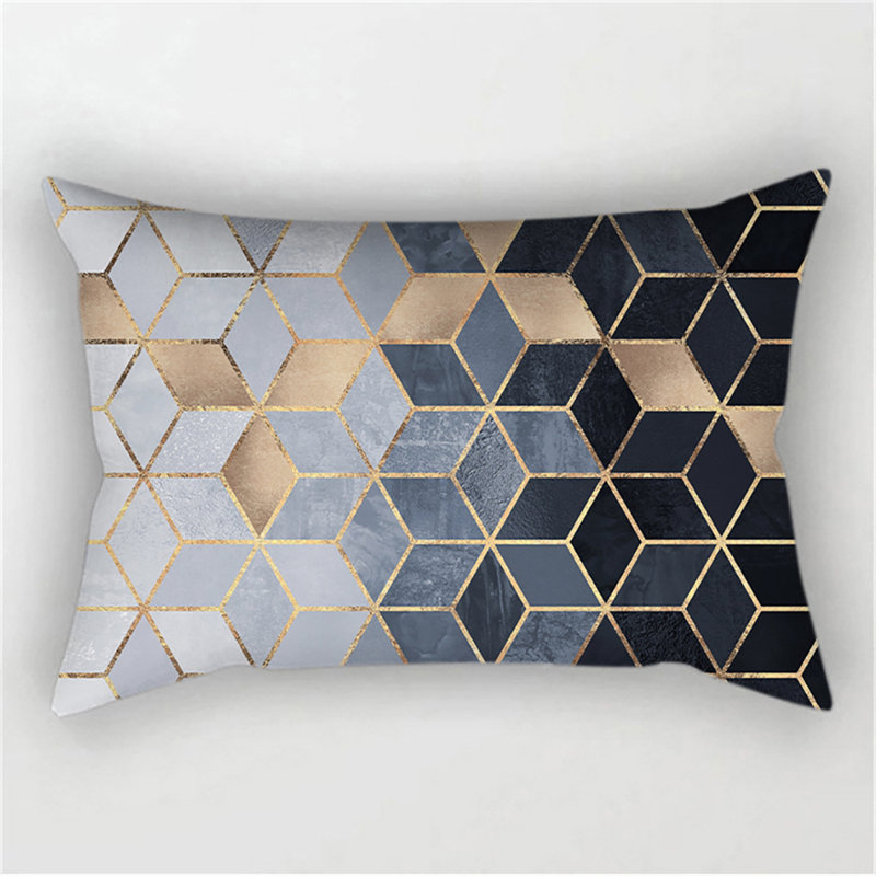 Set of 2 Throw Pillow Covers AND Inserts- 20"x20" Decorative Throw Pillow Full Set, Black/Gray, 20"H x 20"W, Polyester