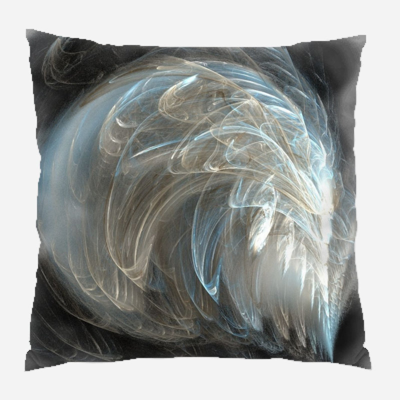 Microsuede Reversible Throw Pillow