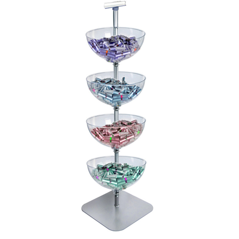 Four-Tier 16" Bowl Floor Display