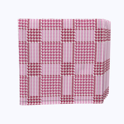 Polyester Houndstooth Square Napkin
