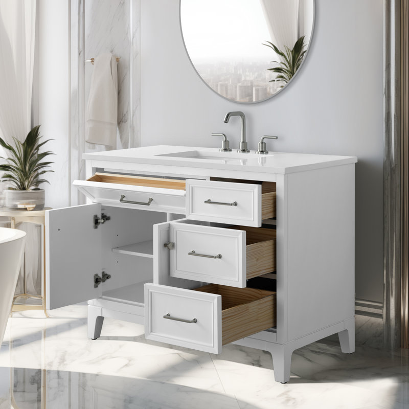 Ensemble de meuble-lavabo simple 42 po Tiosha
