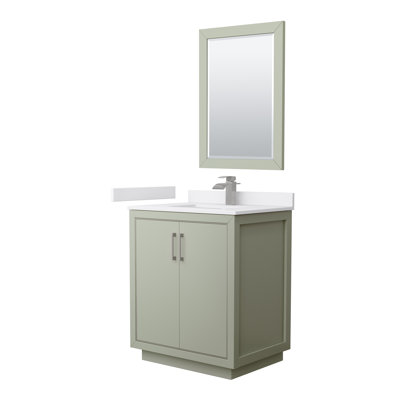 Icon 30" Single Bathroom Vanity Set with Mirror