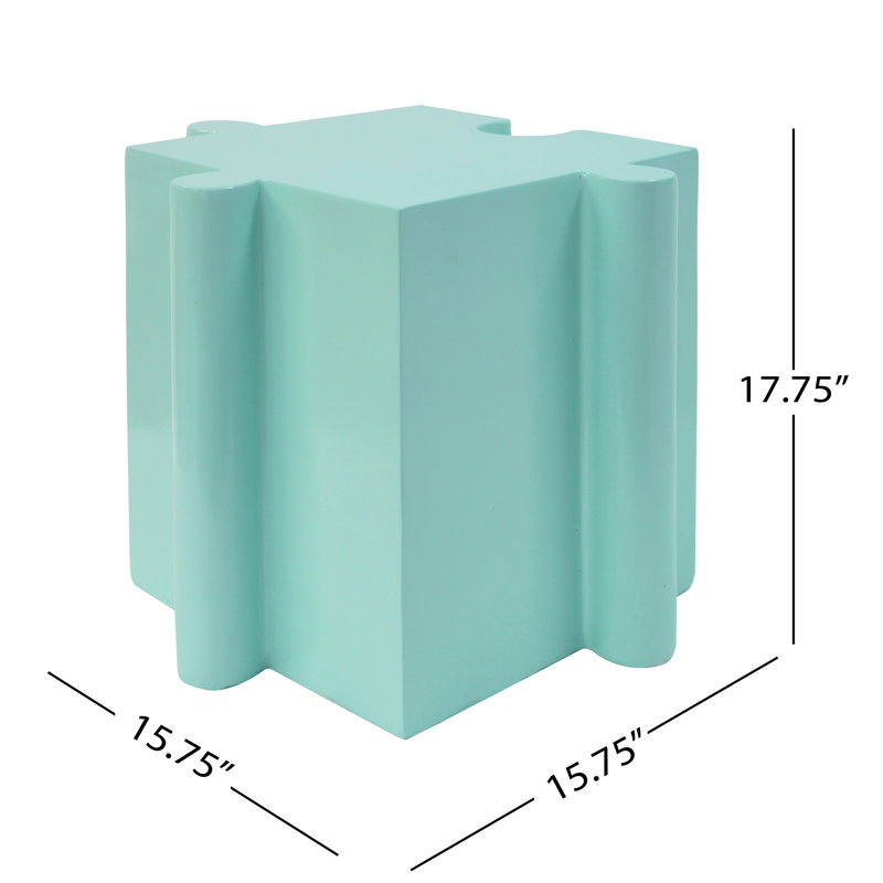 Ensemble de table modulaire d'extérieur Mgo - Conception imperméable et emboîtable pour patio / jardin (intérieur / extérieur)