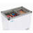 33 In. Flat Top Ice Cream Display Freezer - 7 cu ft
