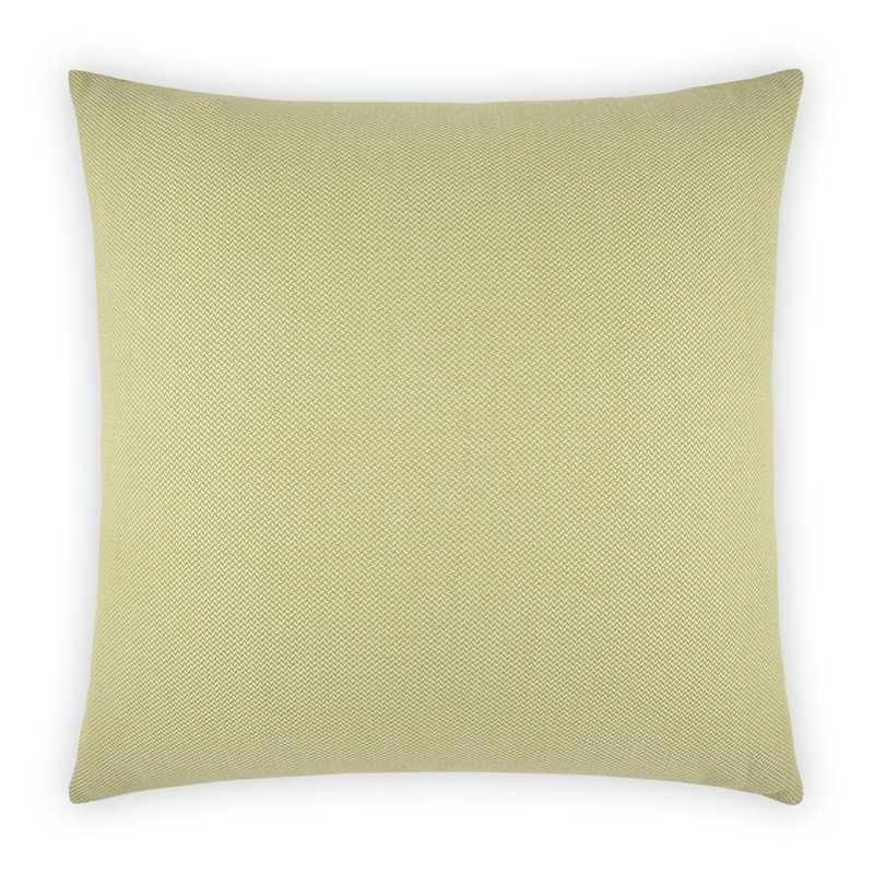 Coussin décoratif d'extérieur Pyke, Vert, Carré 22 po
