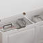 Capehart Polyester Blend Upholstered Storage Bench