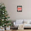 «Cheers Festive Holiday Drinks», art mural encadré sur toile flottante, design par Laura Watson-1668610192-1668610199