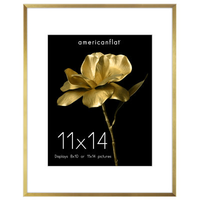 Aluminum Picture Frame with Mat