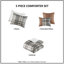 Ensembles de literie en tissu écossais de qualité supérieure, polyester confortable, style classique