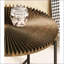 Noyer foncé 2 pièces café et amp; Ensemble de tables de bout - Conception radiale, panneau de fibres à densité moyenne / PVC durable pour le salon