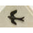 White Sparrow Snakeskin Napkin Holder