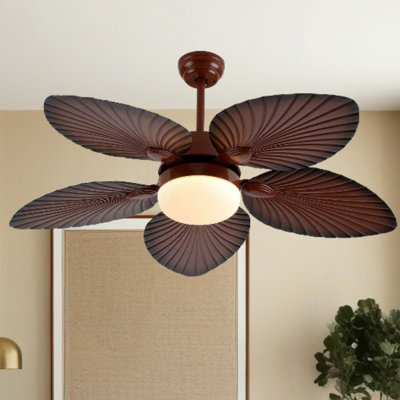 Ventilateur à DEL 52 pouces avec télécommande