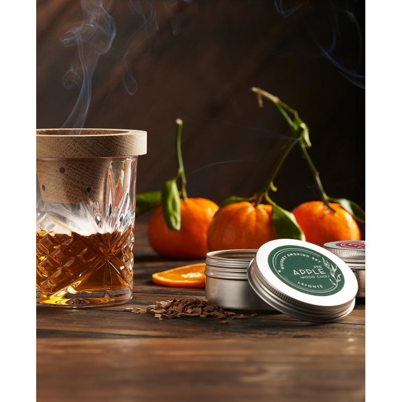 Ensemble de fumoir à whisky en cristal 9 pièces Dublin