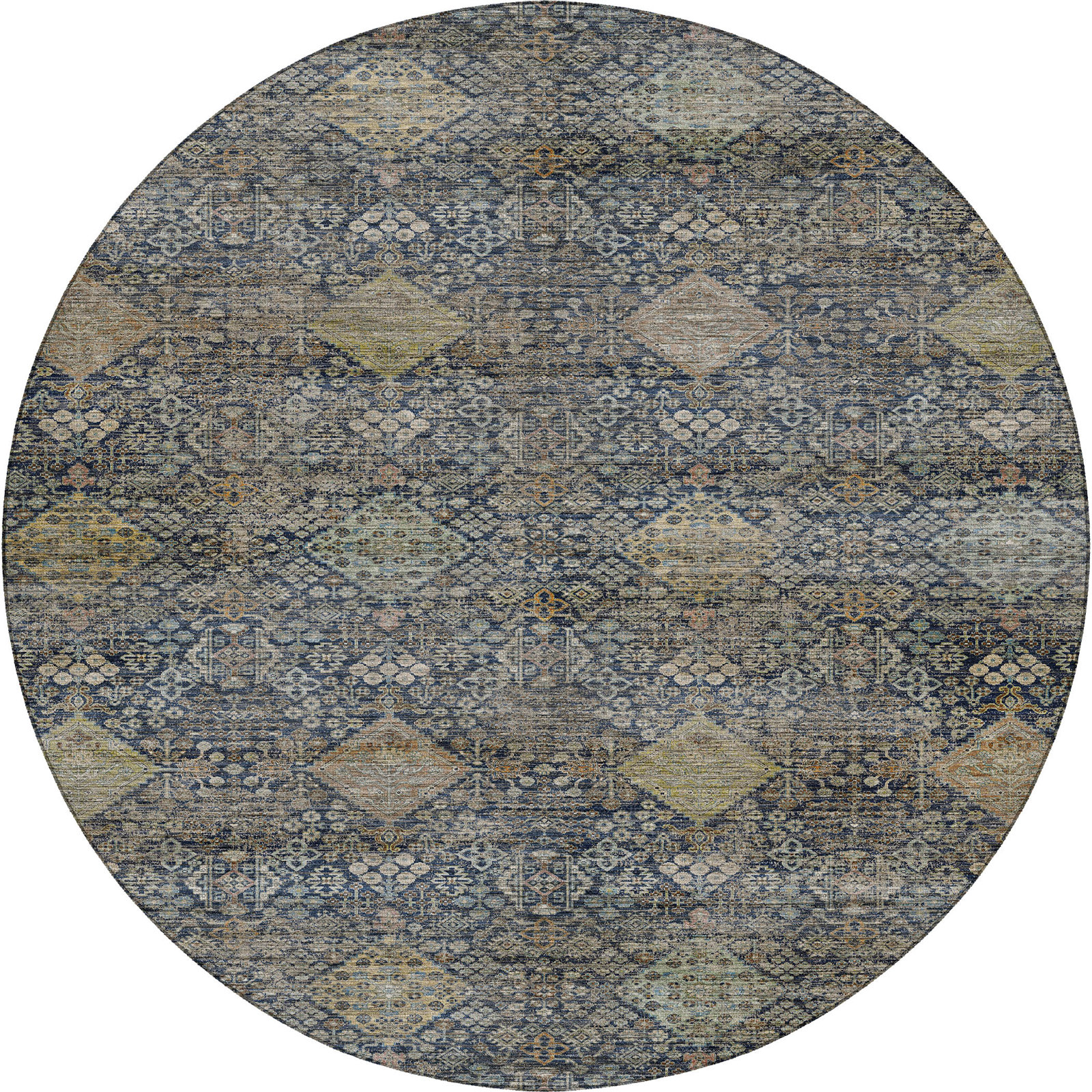 Rug, Navy, 8' Round
